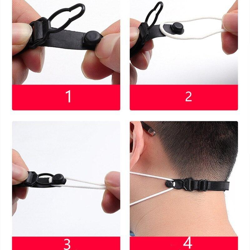 Mask Lanyard Adjustable - Verstelbare maskerverlengingsbandage Maskerhaak Oorriem Unisex verlengriem