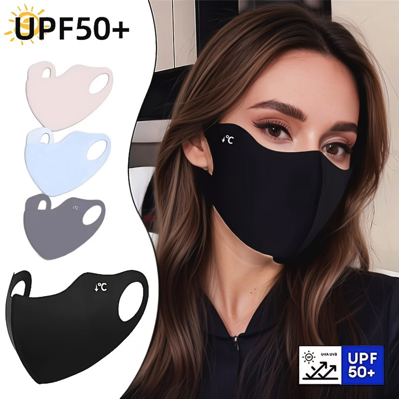 Sports Mask Breathable - Koelend zomermasker Buitensporten Ademend ijszijde Rijden