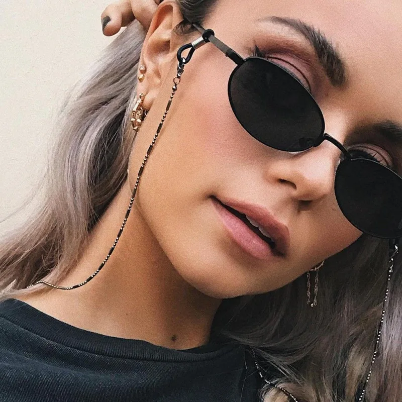 Mask Chain Holder - Mode zonnebril ketting voor vrouwen mannen