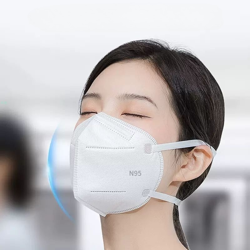 Kn95 Respirator Mask - Wegwerp KN95-masker 50 stuks doos 3D