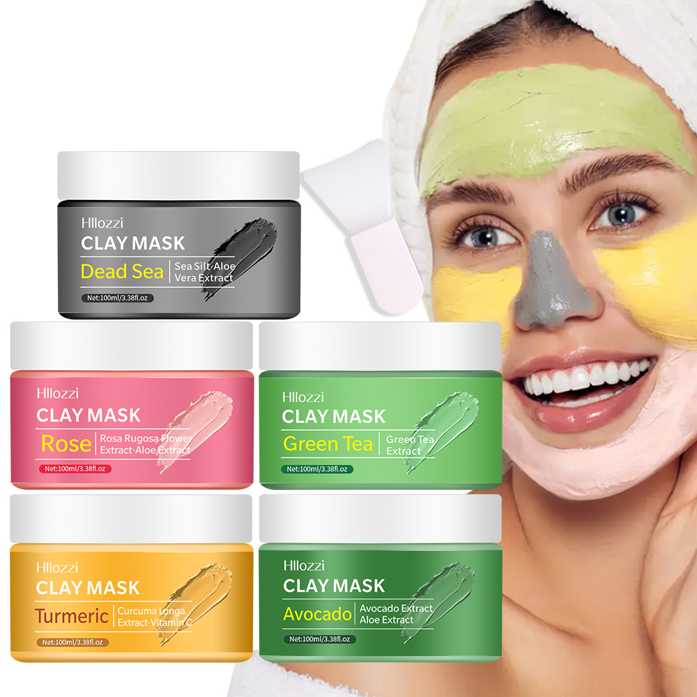 Dust Mask Construction - 100 ml rose gezichtsreiniging modder masker