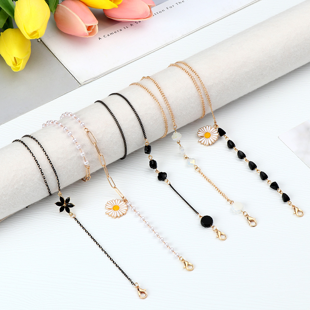 Mask Chain Holder - Mode Vrouwen Anti-Verloren Glazen Ketting Zonnebril