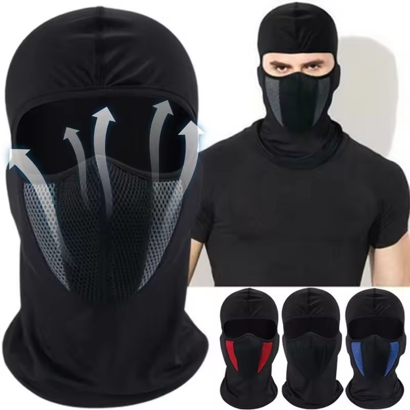 Sports Mask Breathable - Volgelaatsmasker Fietsen Winddicht Hoofddeksel Motorfiets Bivakmuts