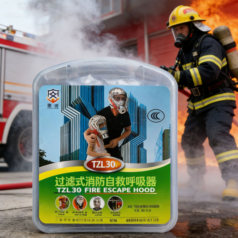 Kn95 Respirator Mask - Brandveiligheid Ademhaling Brandademhalingsapparaat Apparaat Beschermend masker