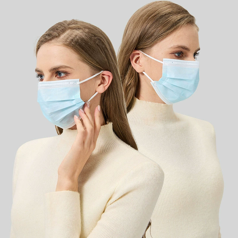 Dust Mask Construction - 50 stuks wegwerp stofmaskers voor volwassenen,