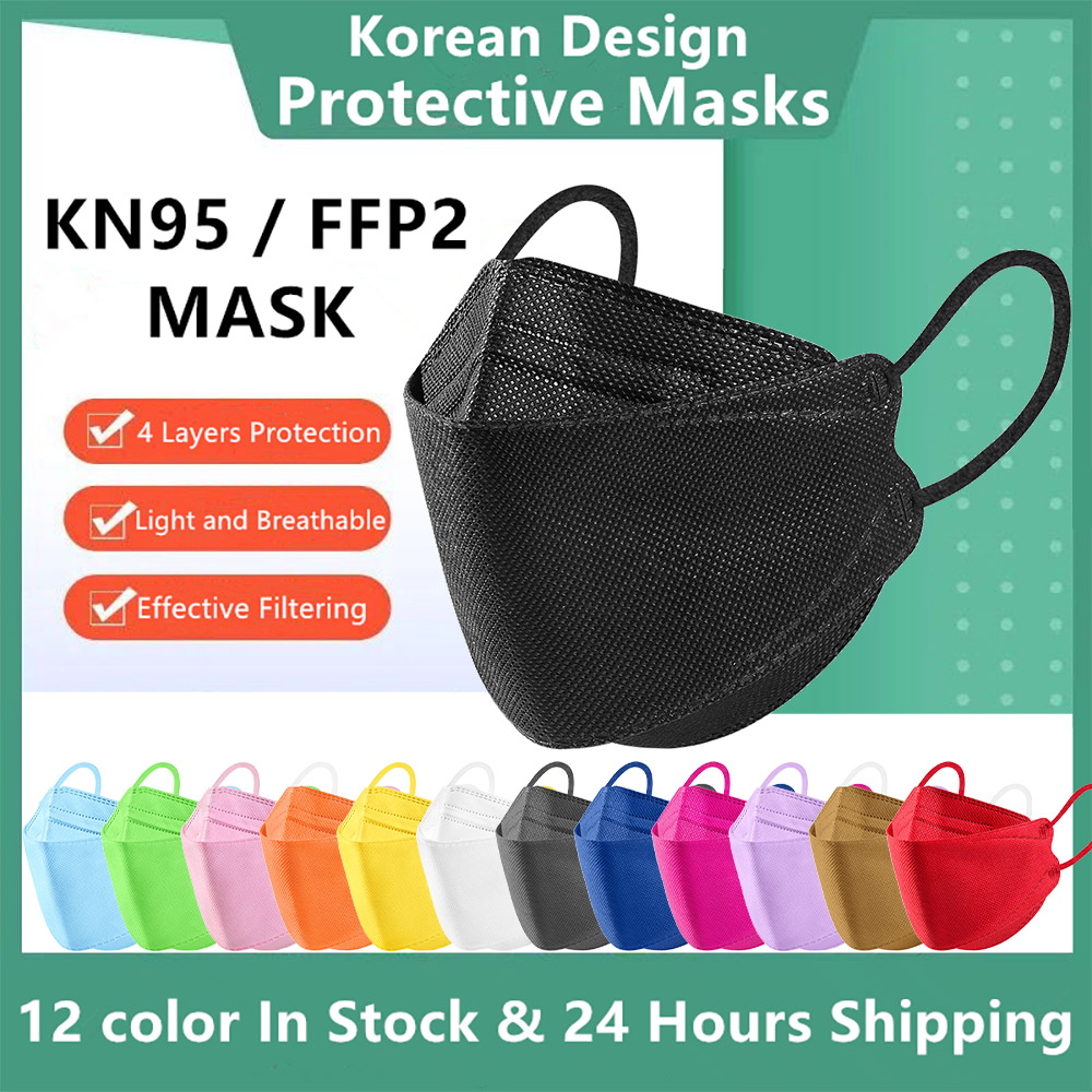 Disposable Surgical Mask - 10-100 STUKS Mascarillas FFP2 Gezichtsmasker CE
