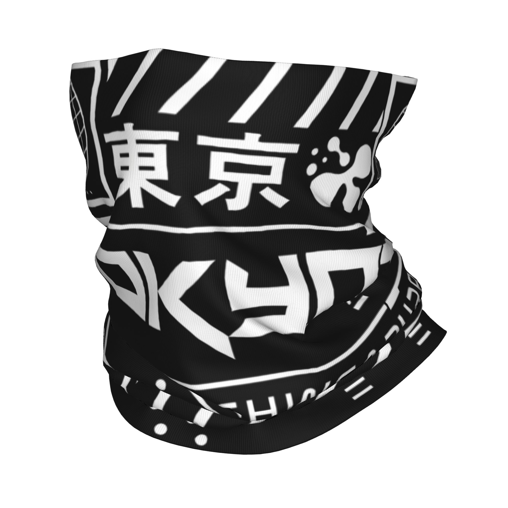 Neck Gaiter Face Cover - Aangepaste Techwear Bandana Halsbeenkap Winddicht Gezichtssjaal