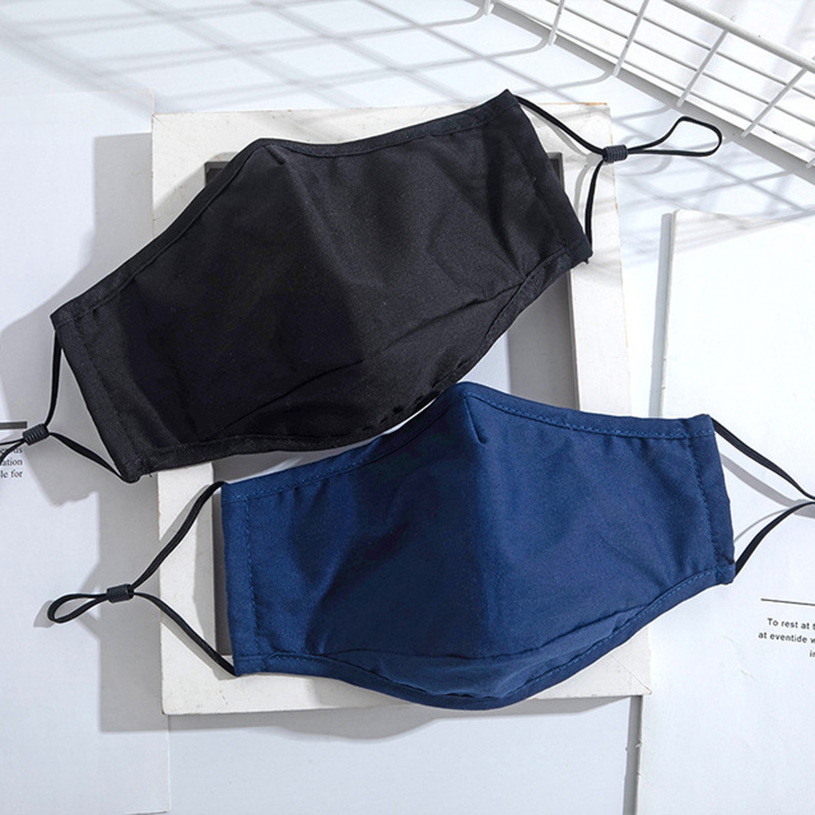 Cloth Face Mask Washable - Mannen en vrouwen Effen kleur gezichtsmasker