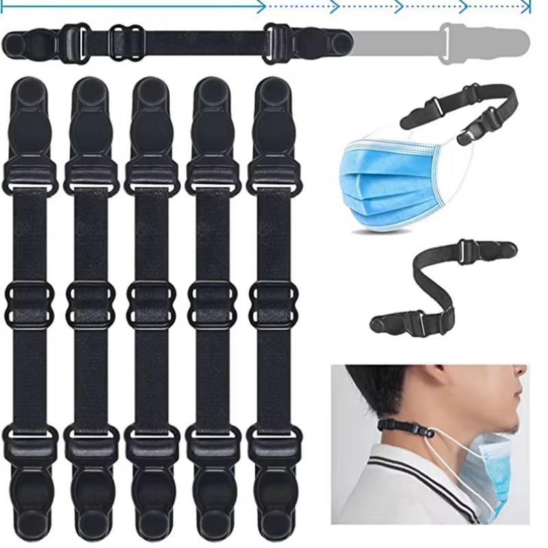 Mask Lanyard Adjustable - 5PC Verstelbare Masker Uitbreiding Bandage Masker