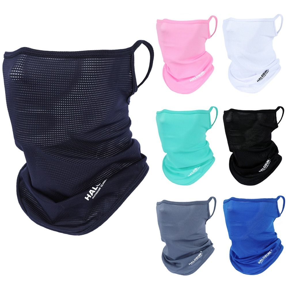 Sports Mask Breathable - Zomer Ijs Zijde Zonbescherming Fietsmasker Volgelaatsmasker