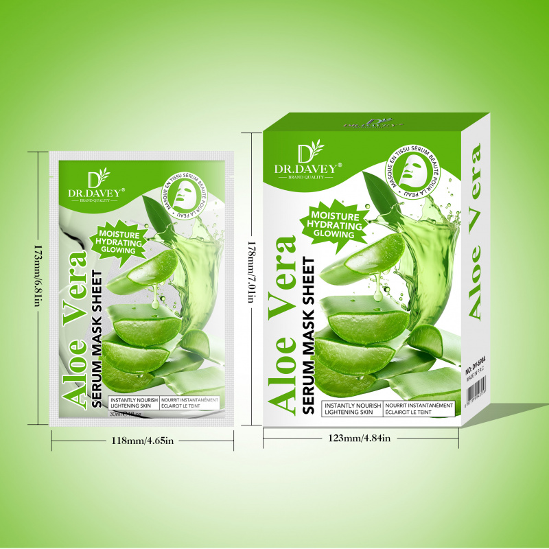 Aloë Vera Serum Gezichtsmasker - Face Mask Storage Box recensie en prijs