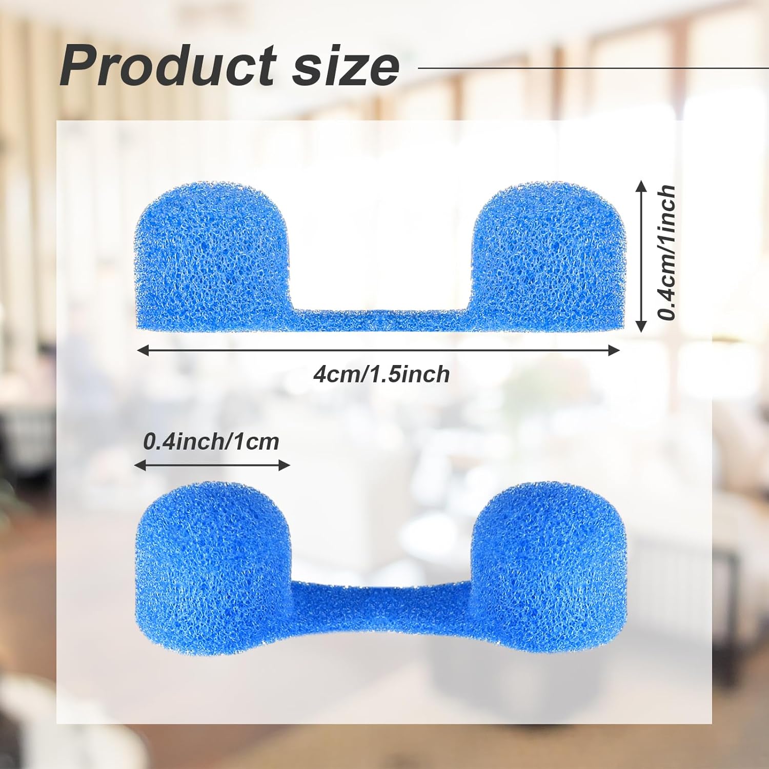 Blauwe wegwerp sponsneusfilter - Disposable Mask Blue recensie en prijs