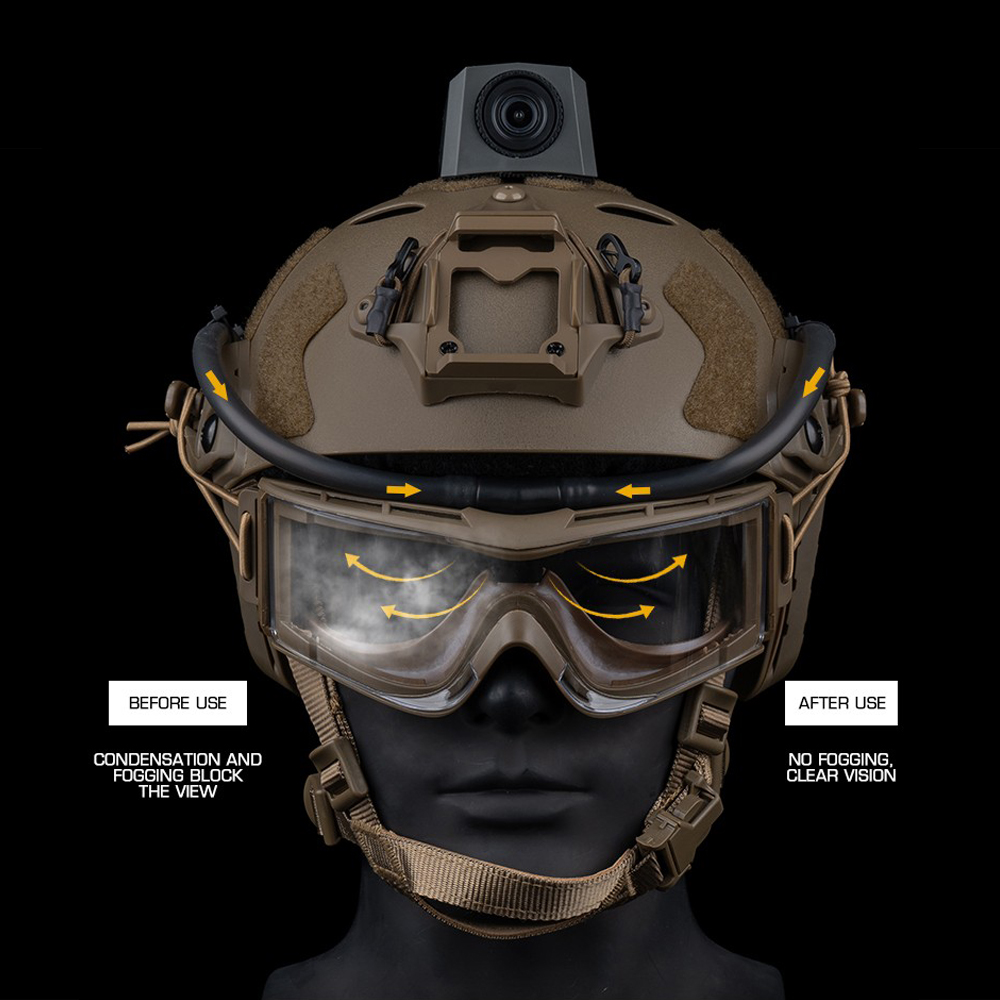 Tactische Bril Defogger Ontwas - Anti Pollution Mask recensie en prijs