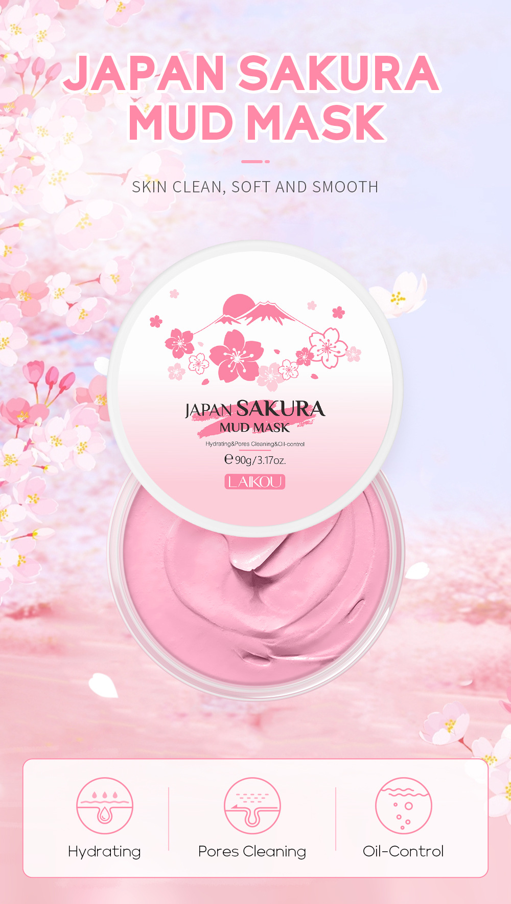 LAIKOU Sakura Kleimasker 25g/9 - Dust Mask Construction recensie en prijs