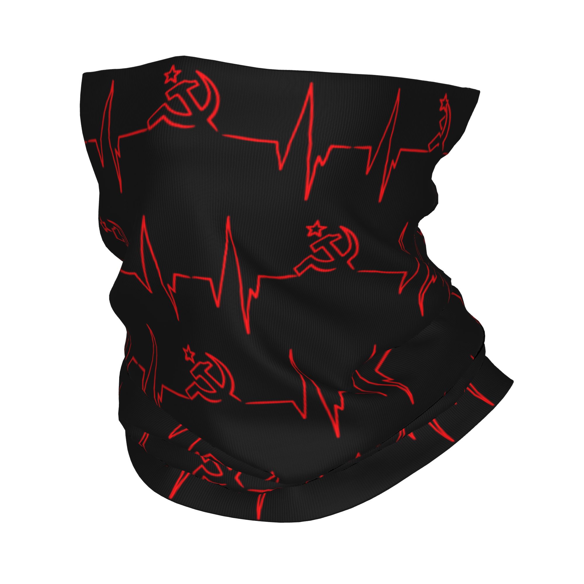Custom Hartslag Russische Vlag - Neck Gaiter Face Cover recensie en prijs