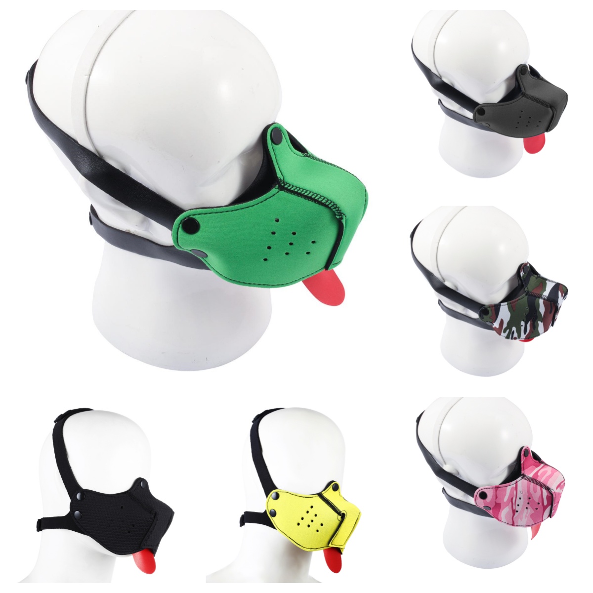 Unisex sexy rollenspel kostuum - Respirator Half Face recensie en prijs