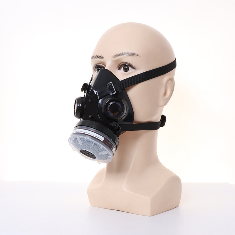 Nieuw half gezicht zwart gasma - Dust Mask Construction recensie en prijs