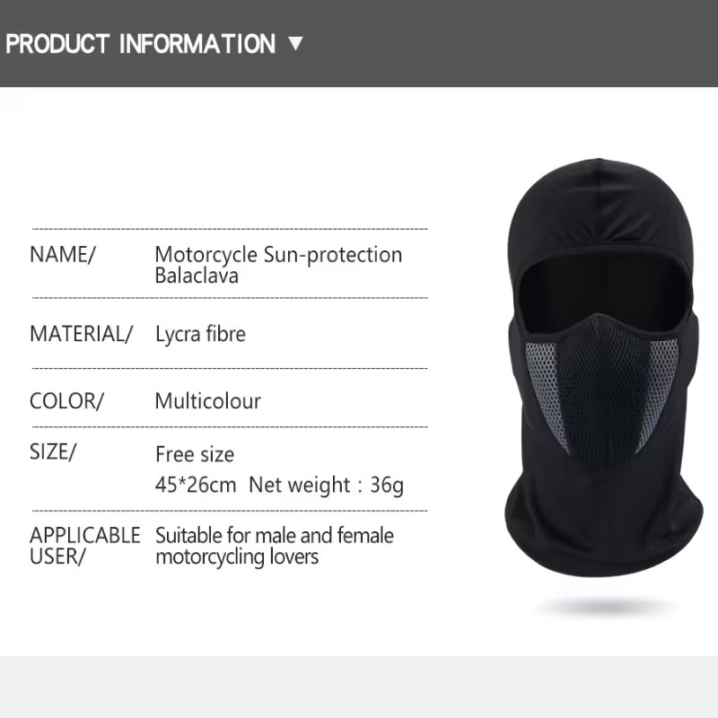 Volgelaatsmasker Fietsen Windd - Sports Mask Breathable recensie en prijs