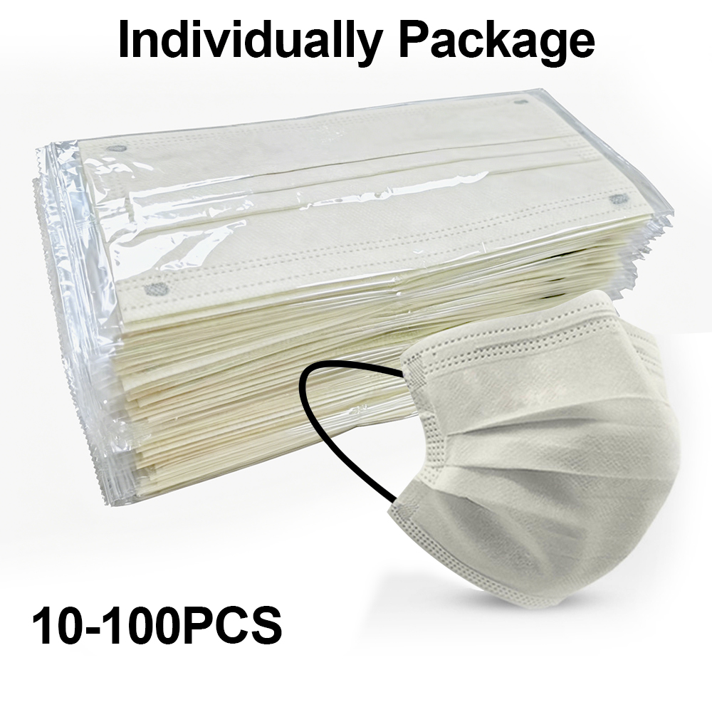 10-100 stuks wegwerp maskers v - Disposable Mask Blue recensie en prijs