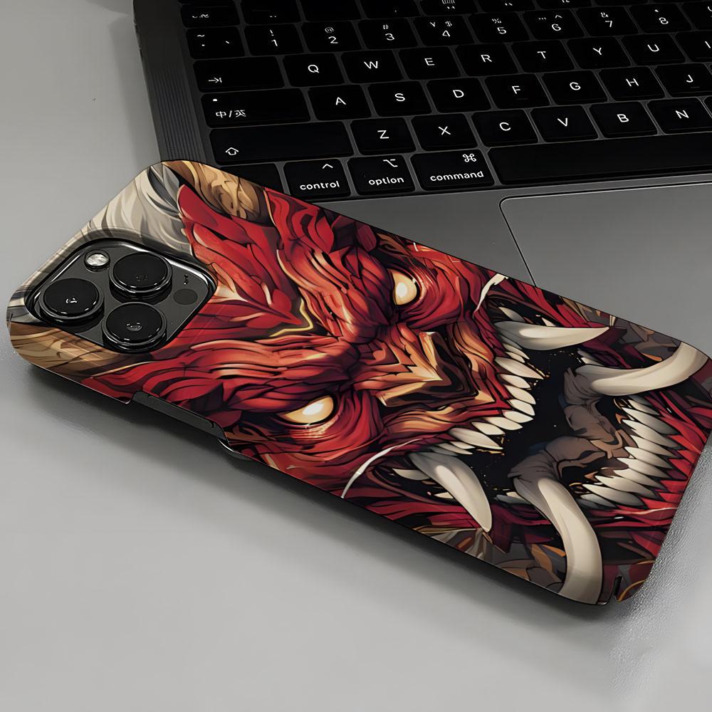 Japanse Samurai Oni Mask Telef - Mask Case Hard Shell recensie en prijs