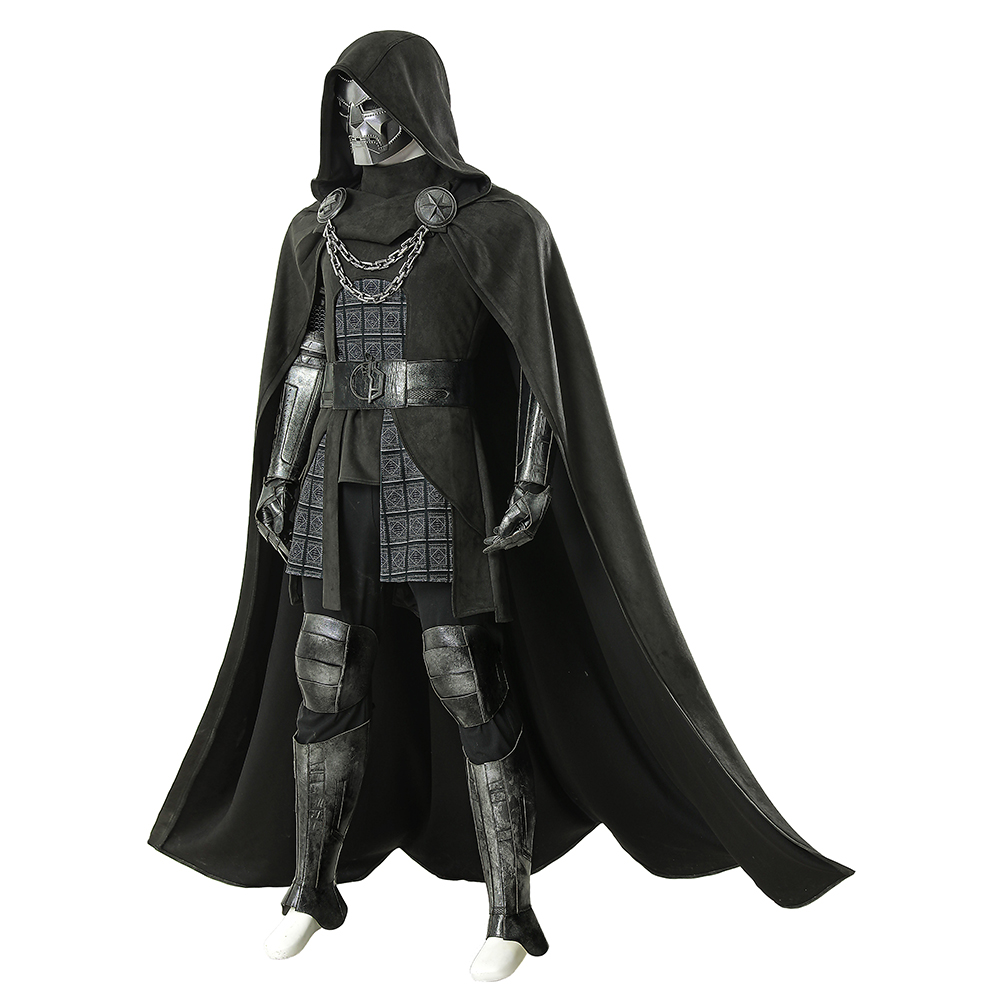 Nieuwe Doctor Doom Cosplay Kos - Black Face Mask Pack recensie en prijs