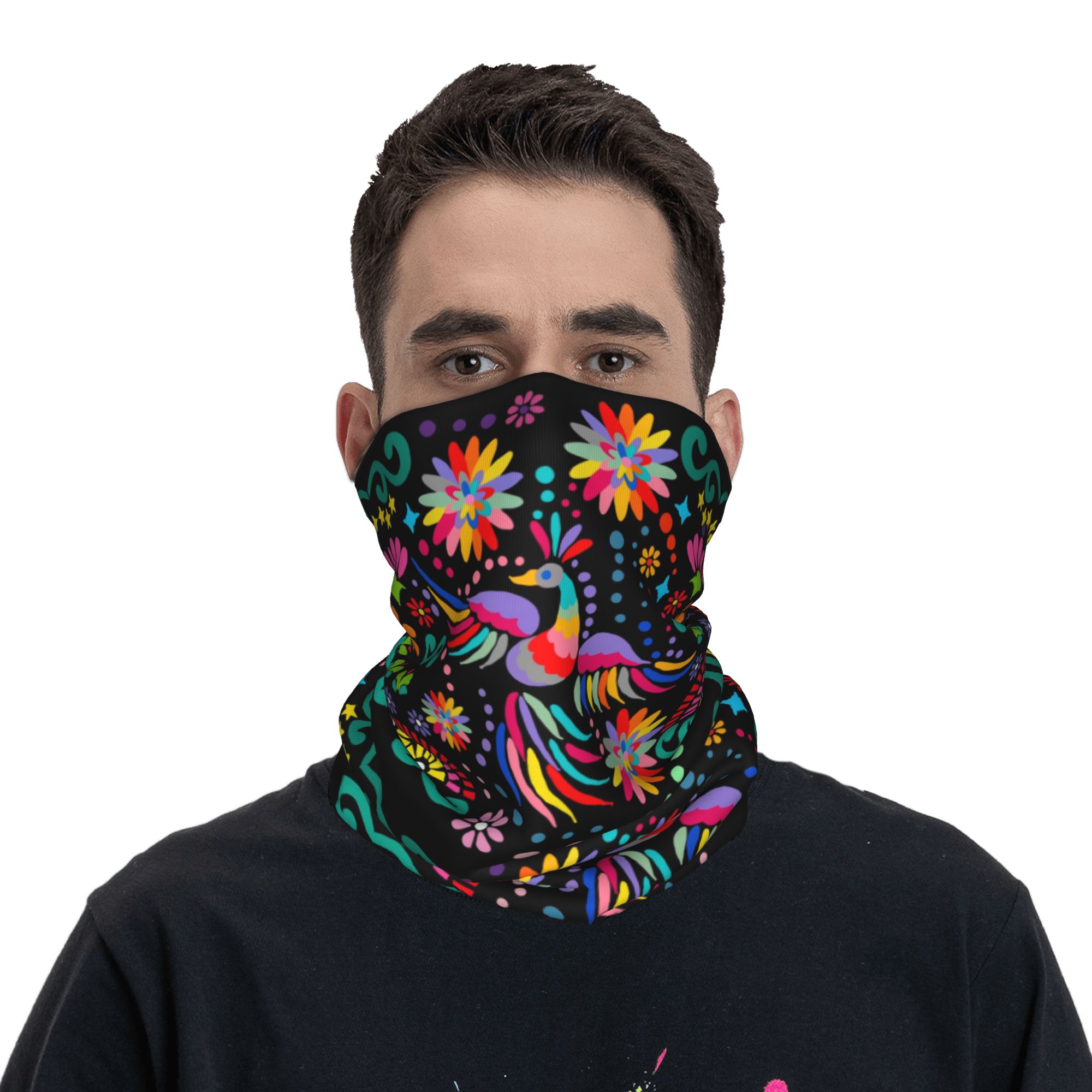 Aangepaste Mexicaanse bloemen  - Neck Gaiter Face Cover recensie en prijs
