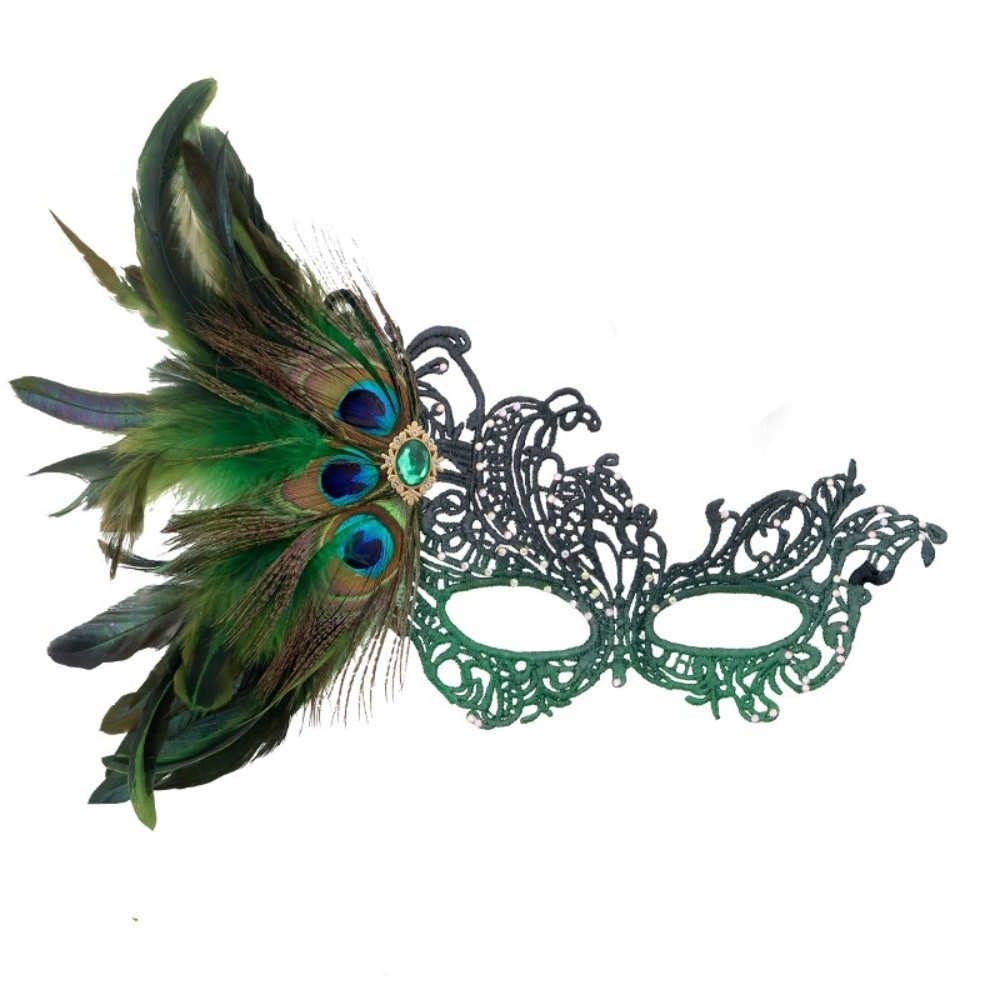 Fancy strass halfgelaatsmasker - Respirator Half Face recensie en prijs