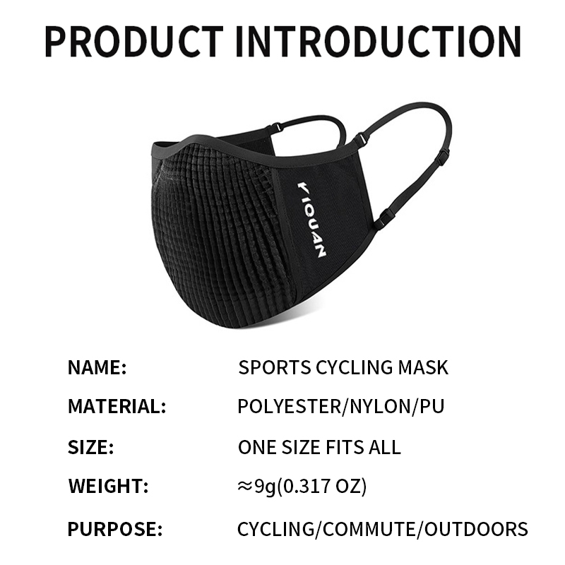 YIQUAN sportfietsmasker - dubb - Anti Pollution Mask recensie en prijs