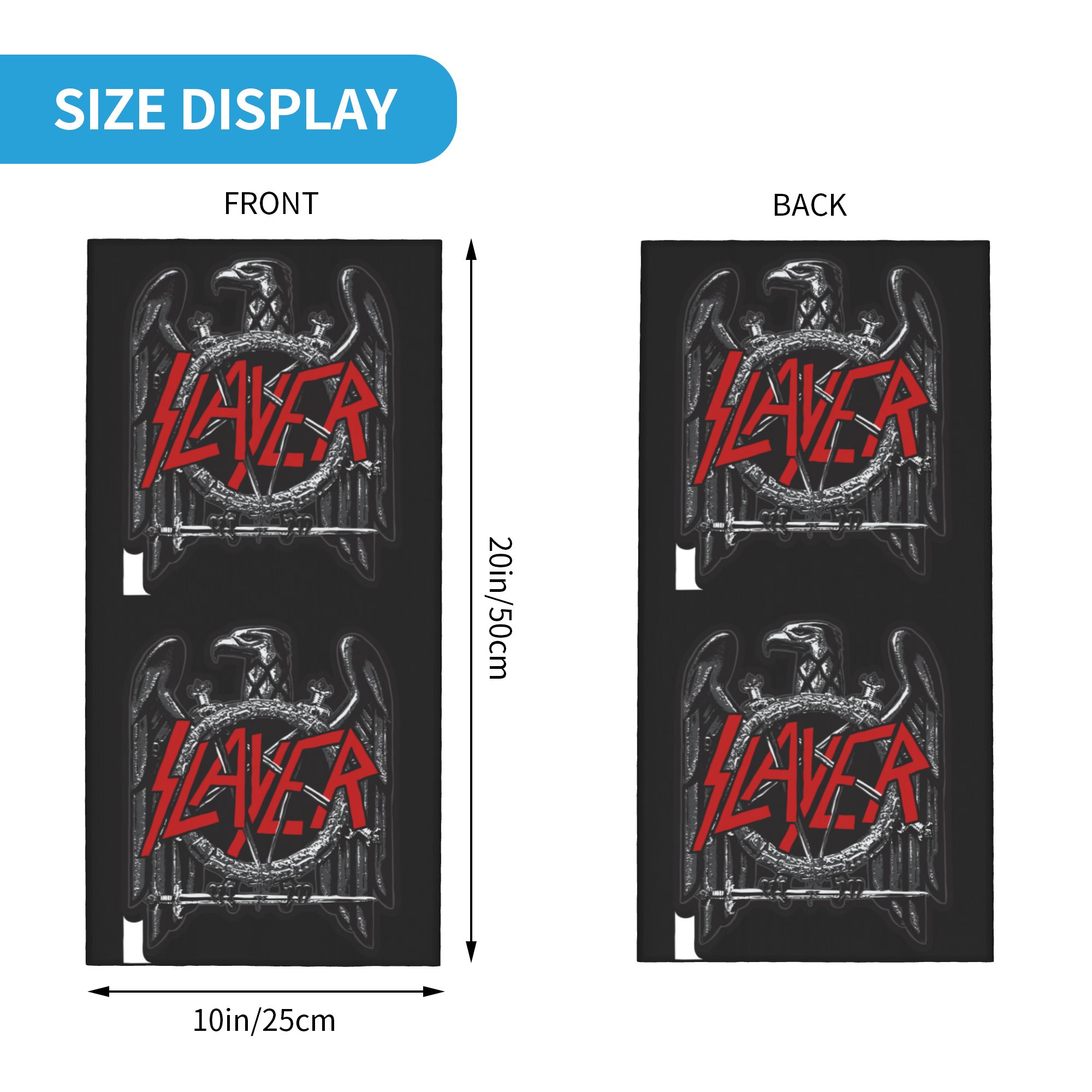 Custom Slayers Logo Bandana Ne - Neck Gaiter Face Cover recensie en prijs
