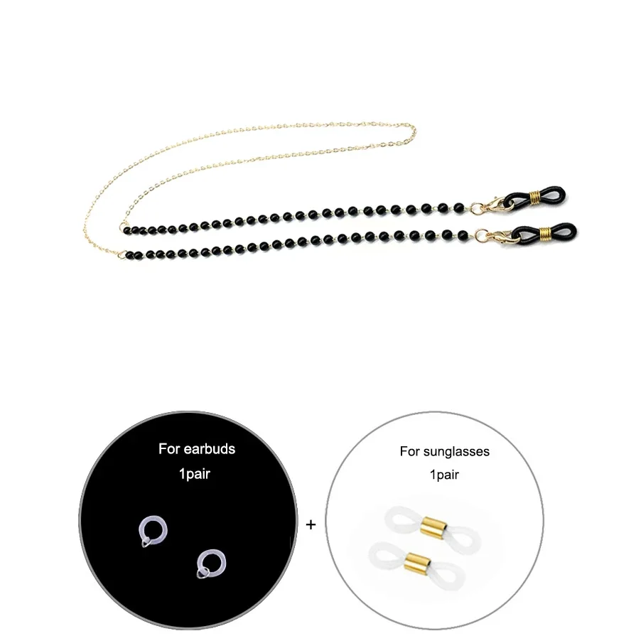 Kristallen kralenketting voor  - Mask Chain Holder recensie en prijs