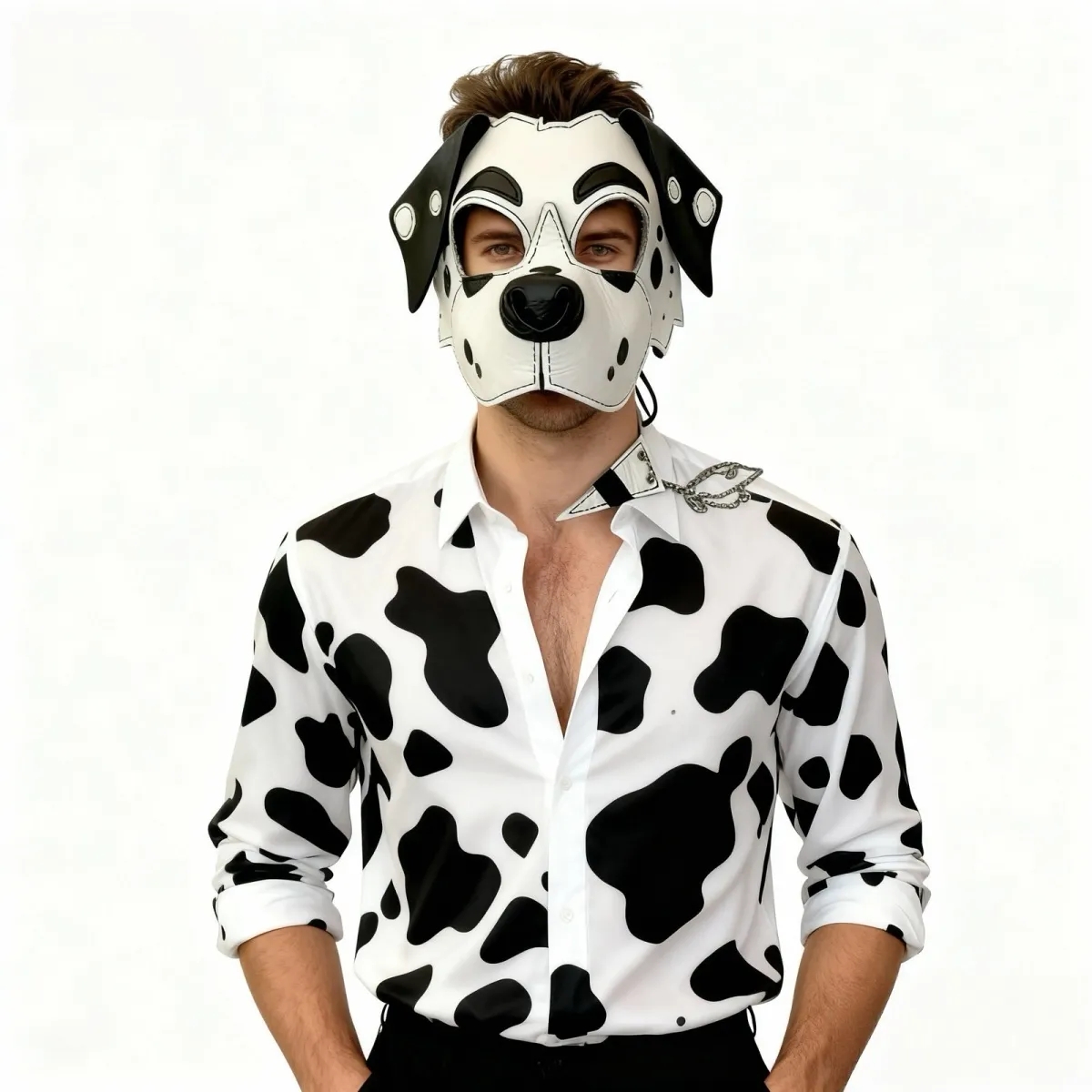 Leren Dalmatische hond halfgel - Respirator Half Face recensie en prijs
