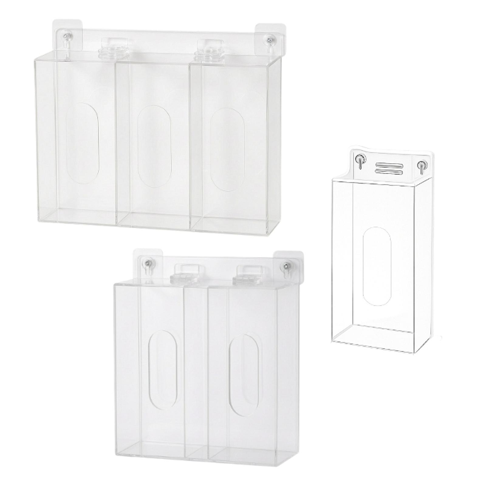 Ruimtebesparende acryl handsch - Face Mask Storage Box recensie en prijs