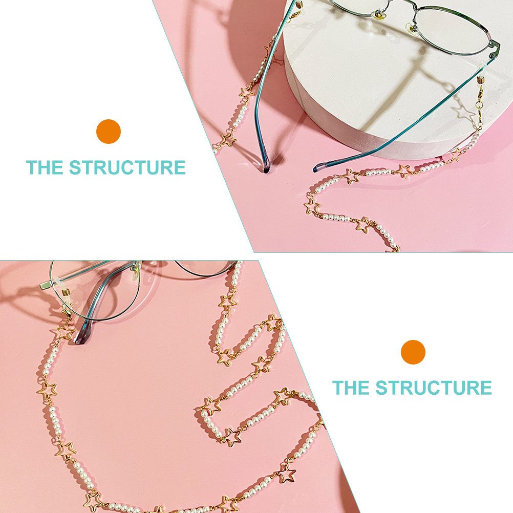 Brillenketting met parels, ket - Mask Chain Holder recensie en prijs
