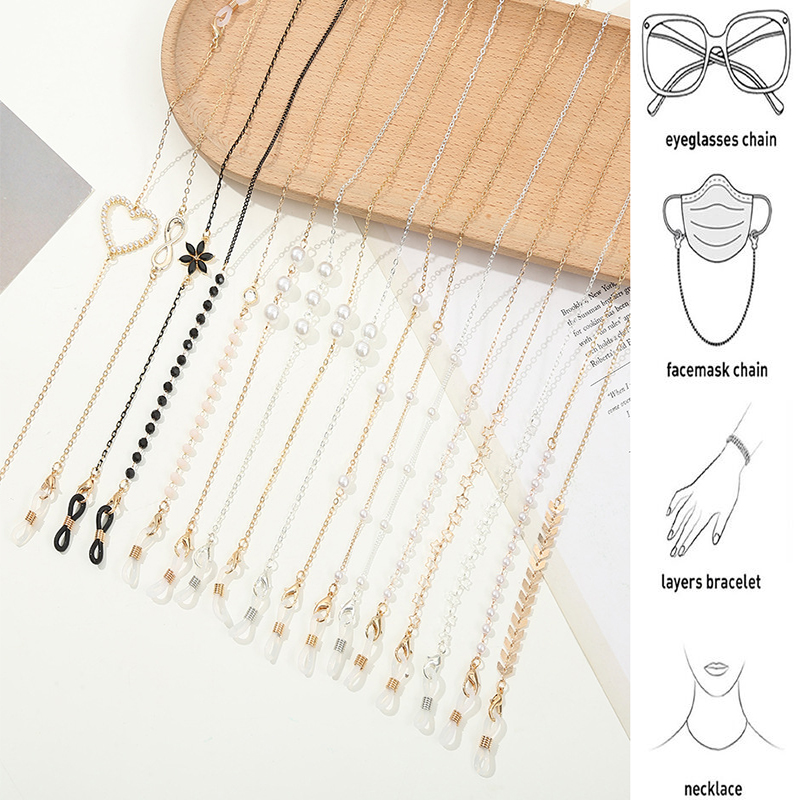 2022 Mode Brillenketting voor  - Mask Chain Holder recensie en prijs