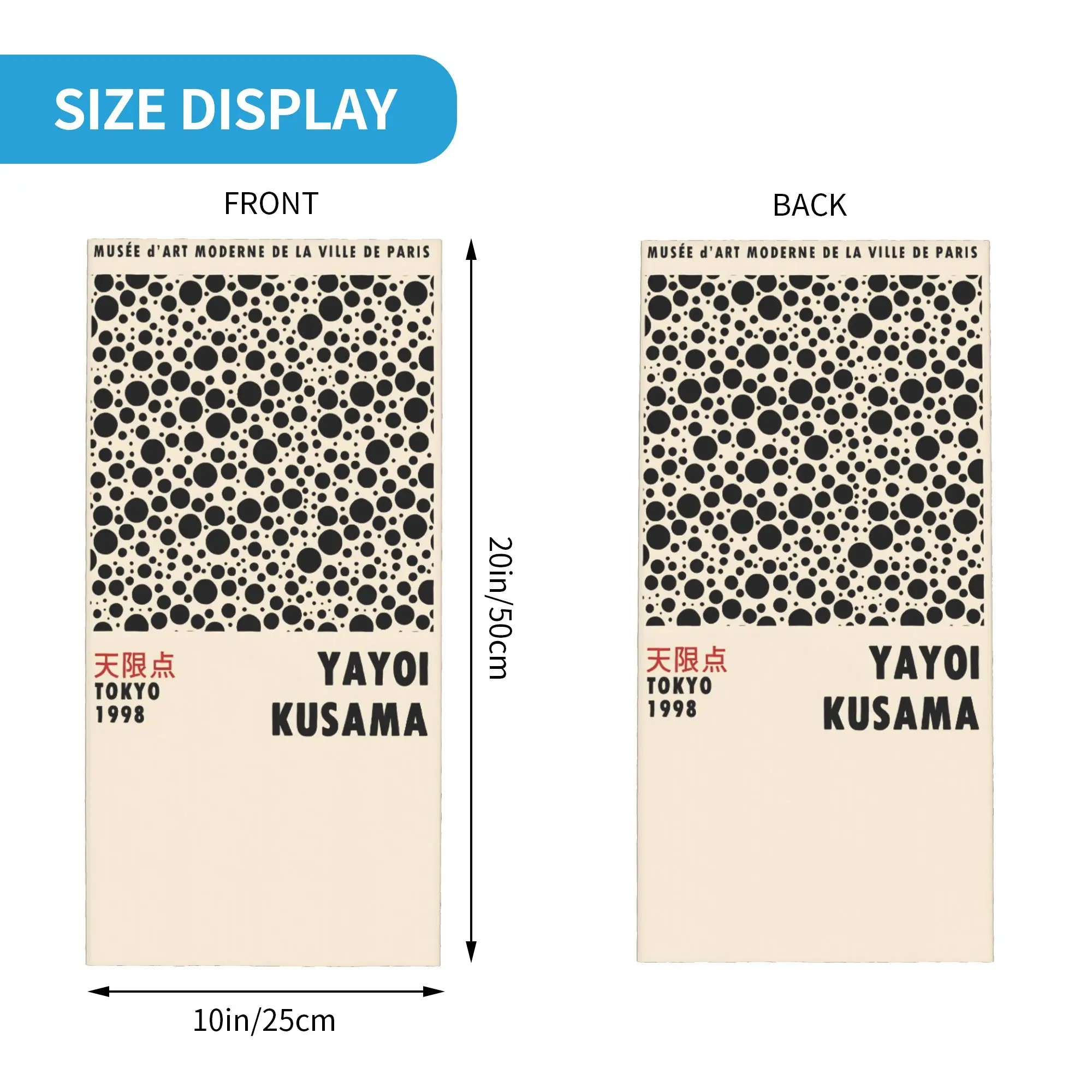 Yayoi Kusama Pumpkin Classic A - Neck Gaiter Face Cover recensie en prijs