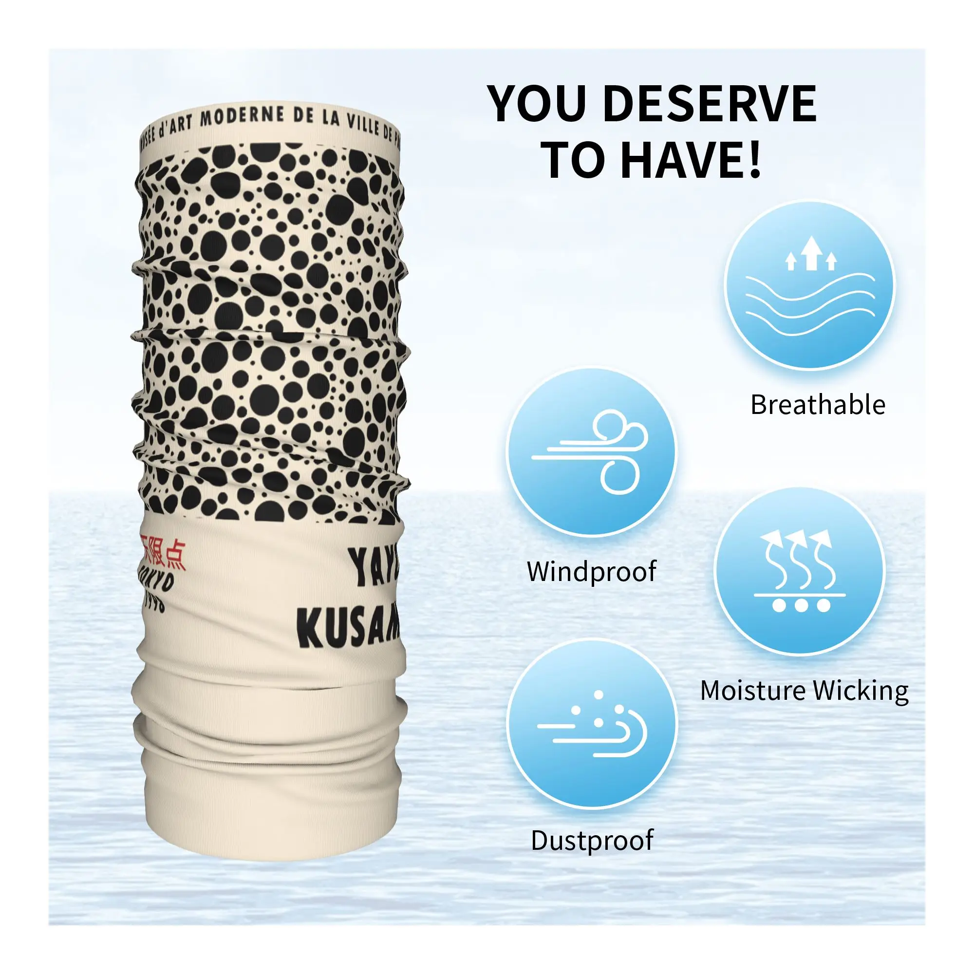 Yayoi Kusama Pumpkin Classic A - Neck Gaiter Face Cover recensie en prijs