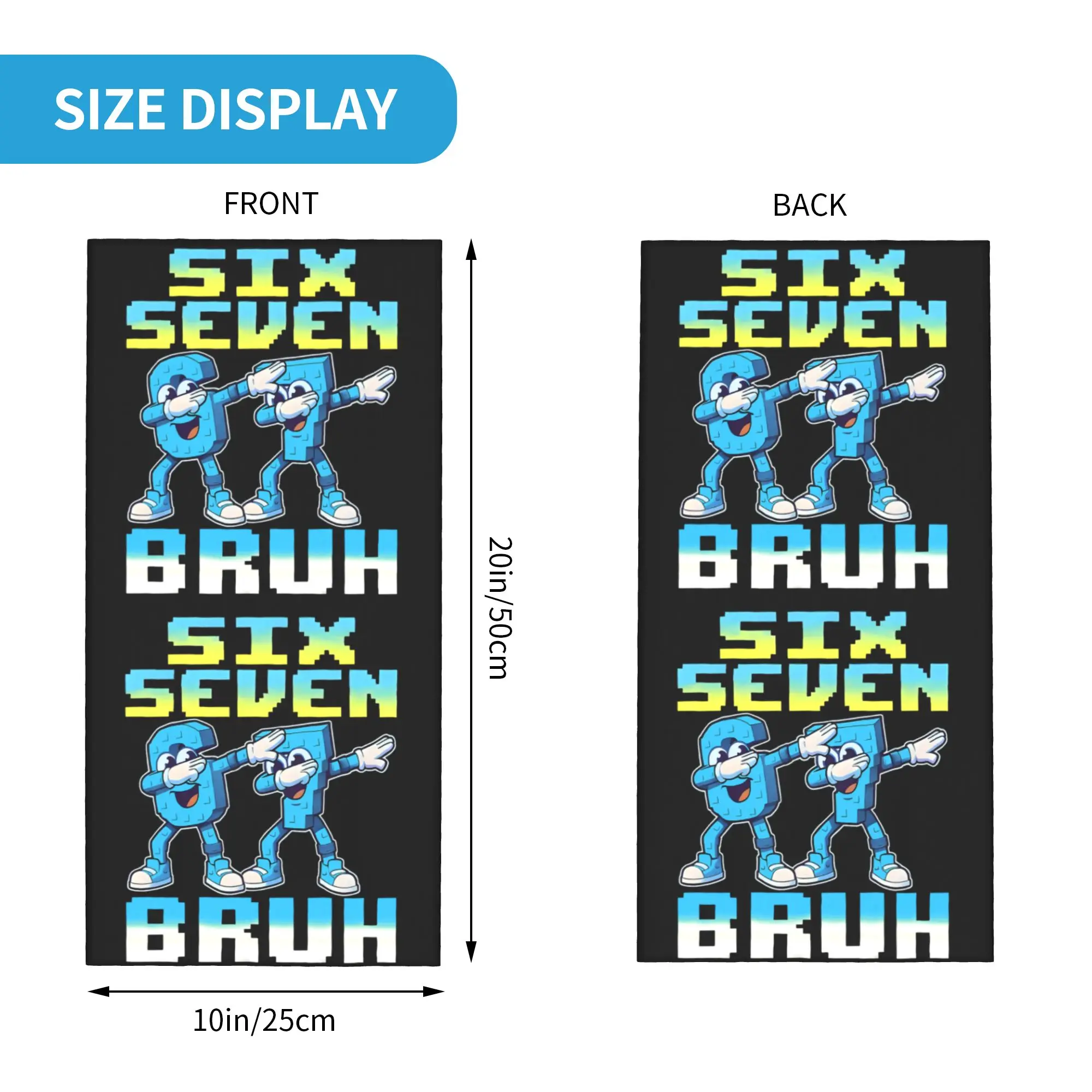 67 Six Seven Meme 6 7 Italiaan - Neck Gaiter Face Cover recensie en prijs
