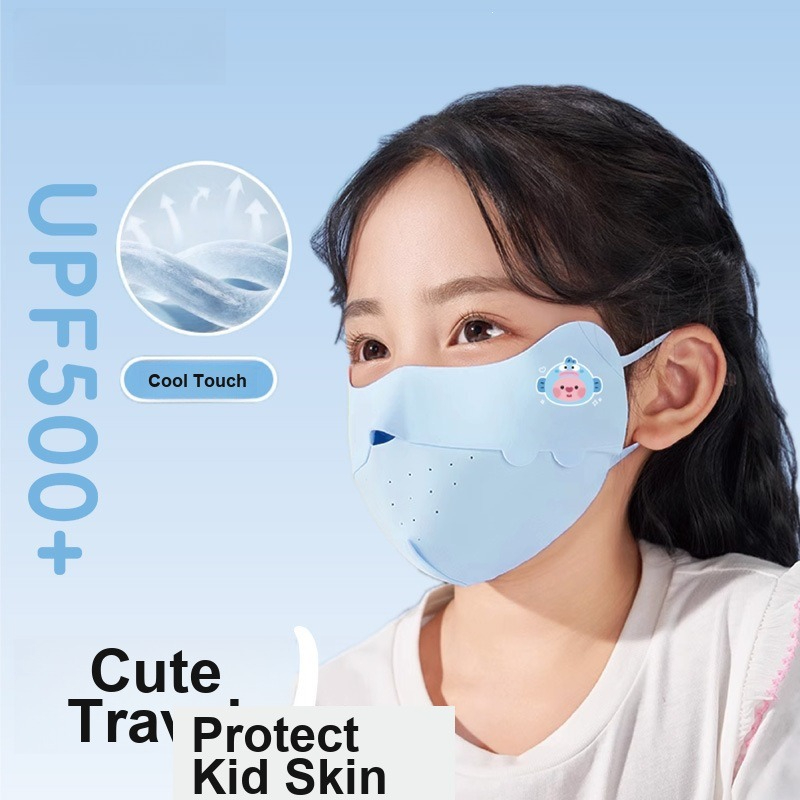 Kinderen IJs Zijde Mondmasker  - Kids Face Mask recensie en prijs