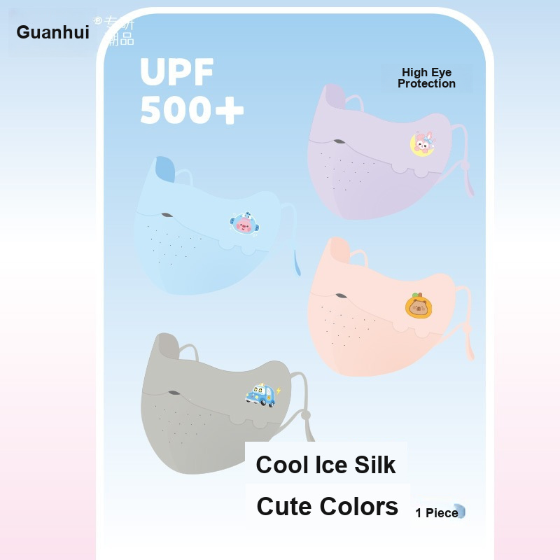Kinderen IJs Zijde Mondmasker  - Kids Face Mask recensie en prijs