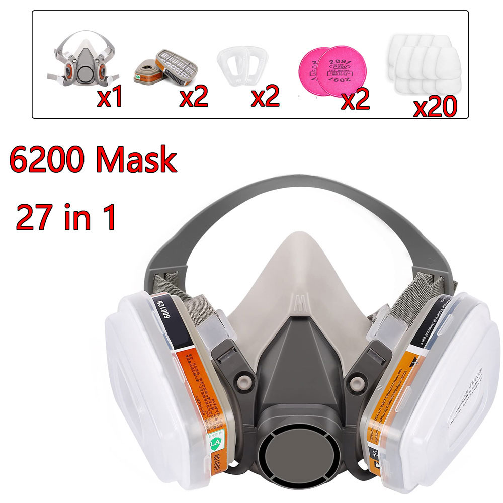 Gasmasker 6200 Set voor voertu - Face Mask Storage Box recensie en prijs