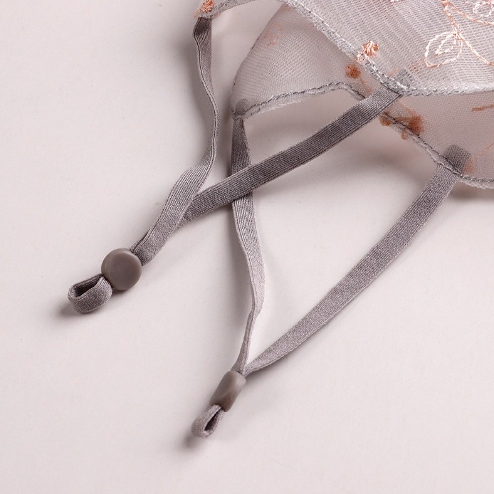 Klassiek geborduurd bloemenvoi - Cloth Face Mask Washable recensie en prijs