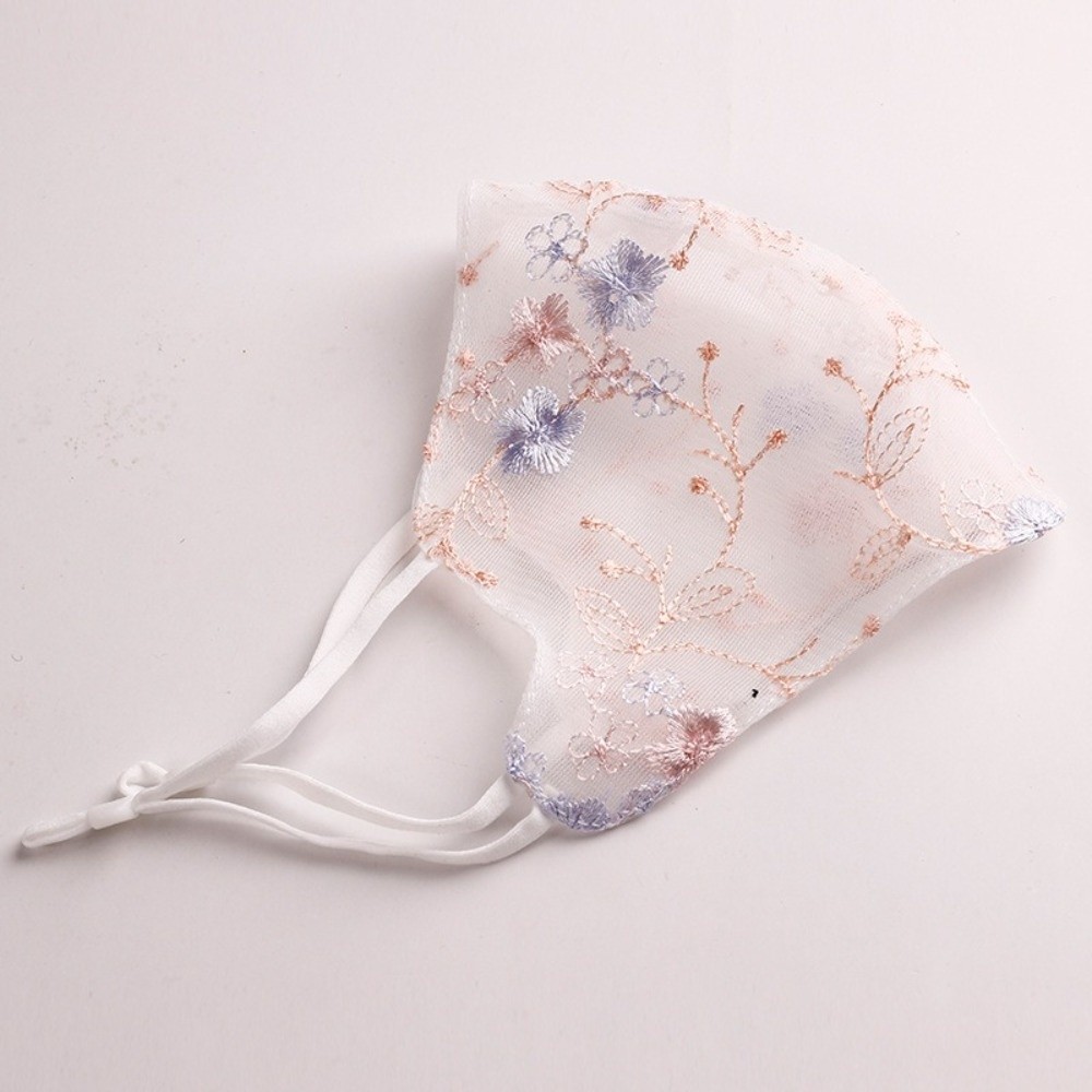 Klassiek geborduurd bloemenvoi - Cloth Face Mask Washable recensie en prijs